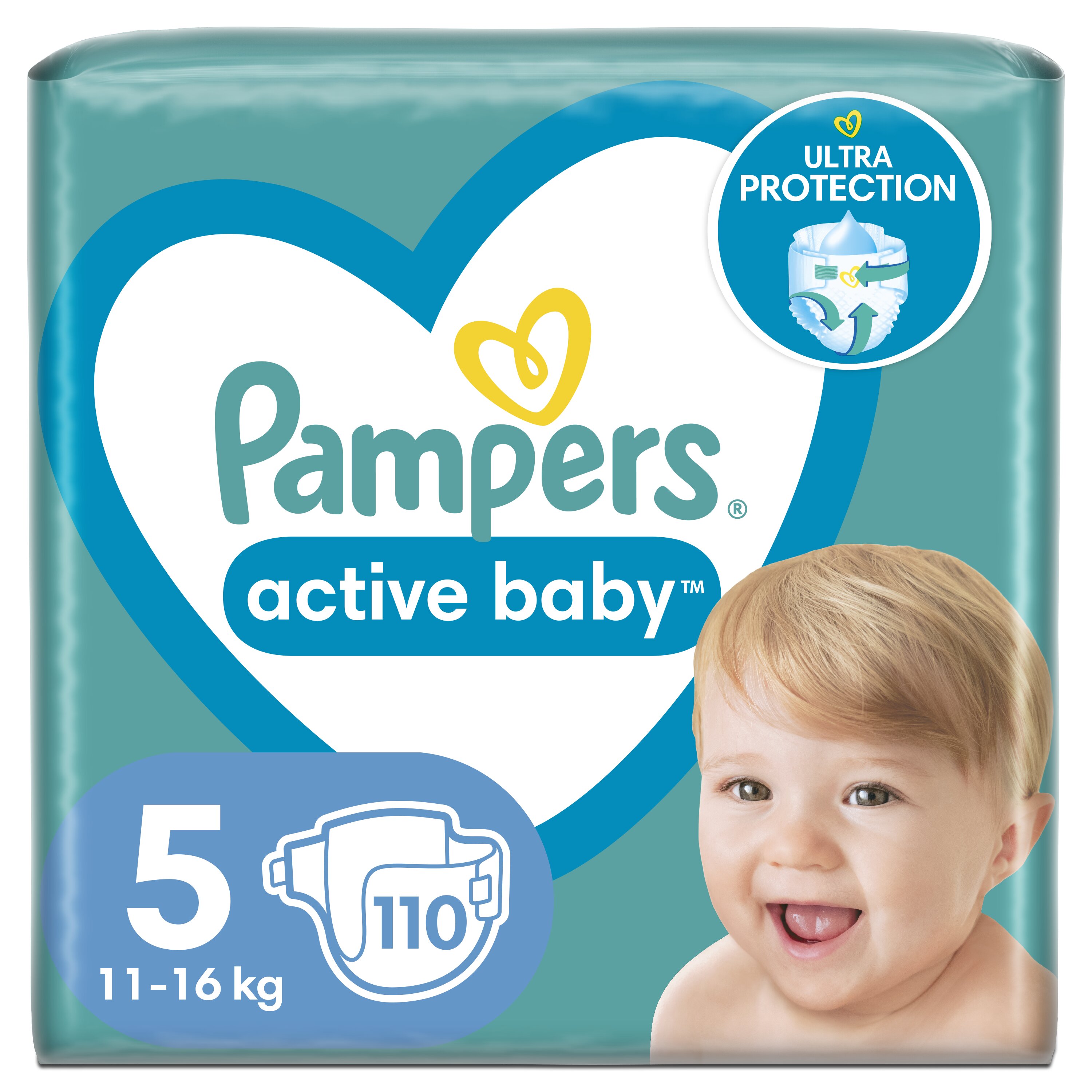 Подгузники Pampers Active Baby Mega Pack 5 размер 11-16 кг, 110 шт. цена |  pigu.lt