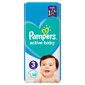 Sauskelnės PAMPERS Active Baby, 3 dydis, 6-10 kg, 58 vnt kaina ir informacija | Sauskelnės | pigu.lt