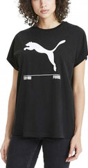 Palaidinė Puma Nu - Tility Tee, juoda kaina ir informacija | Sportinė apranga moterims | pigu.lt