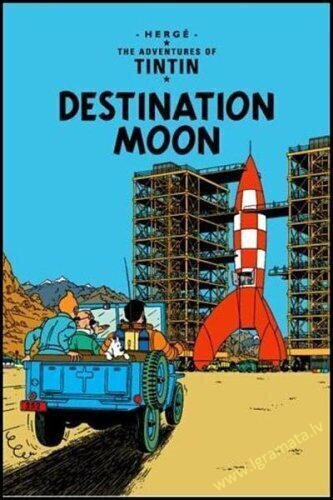 Tintin Destination Moon kaina ir informacija | Knygos vaikams | pigu.lt