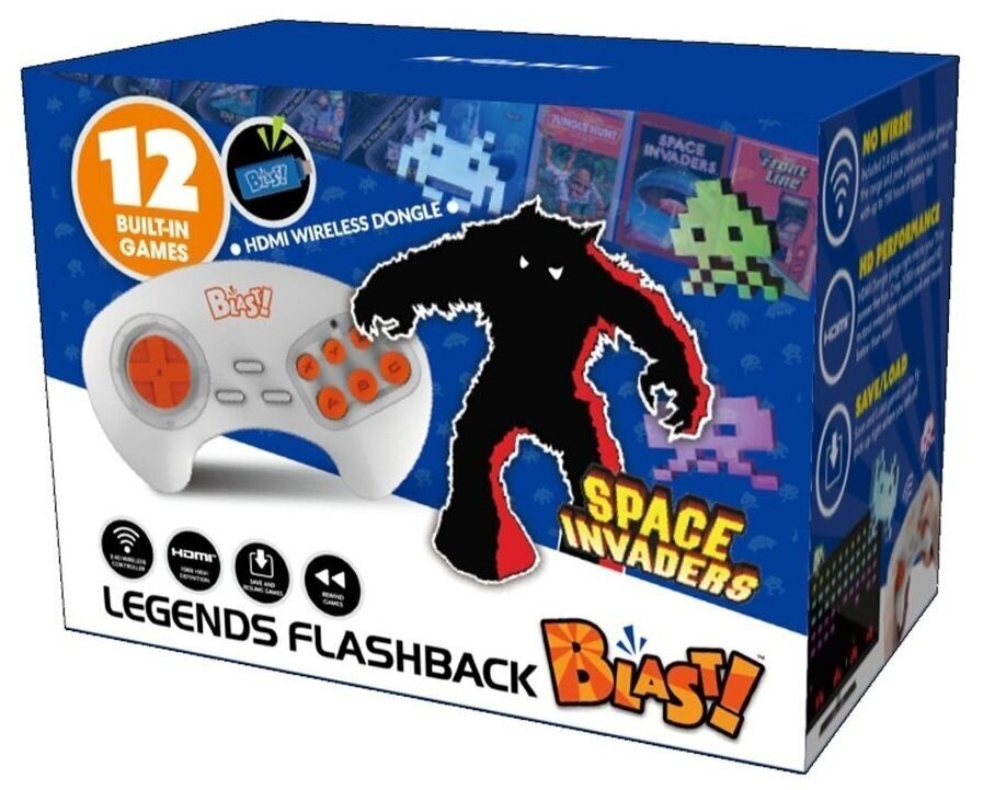 AtariARI Flashback BLAST! Space Invaders Edition + 12 žaidimų kaina ir informacija | Žaidimų konsolės | pigu.lt