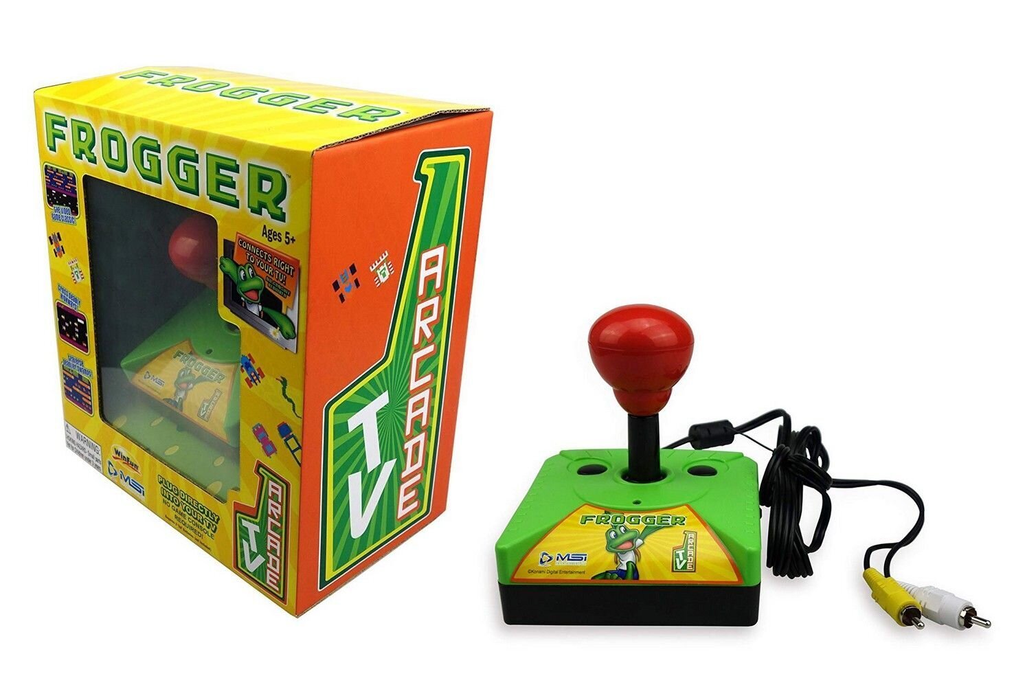 Frogger - Plug and Play TV Arcade System kaina ir informacija | Žaidimų konsolės | pigu.lt