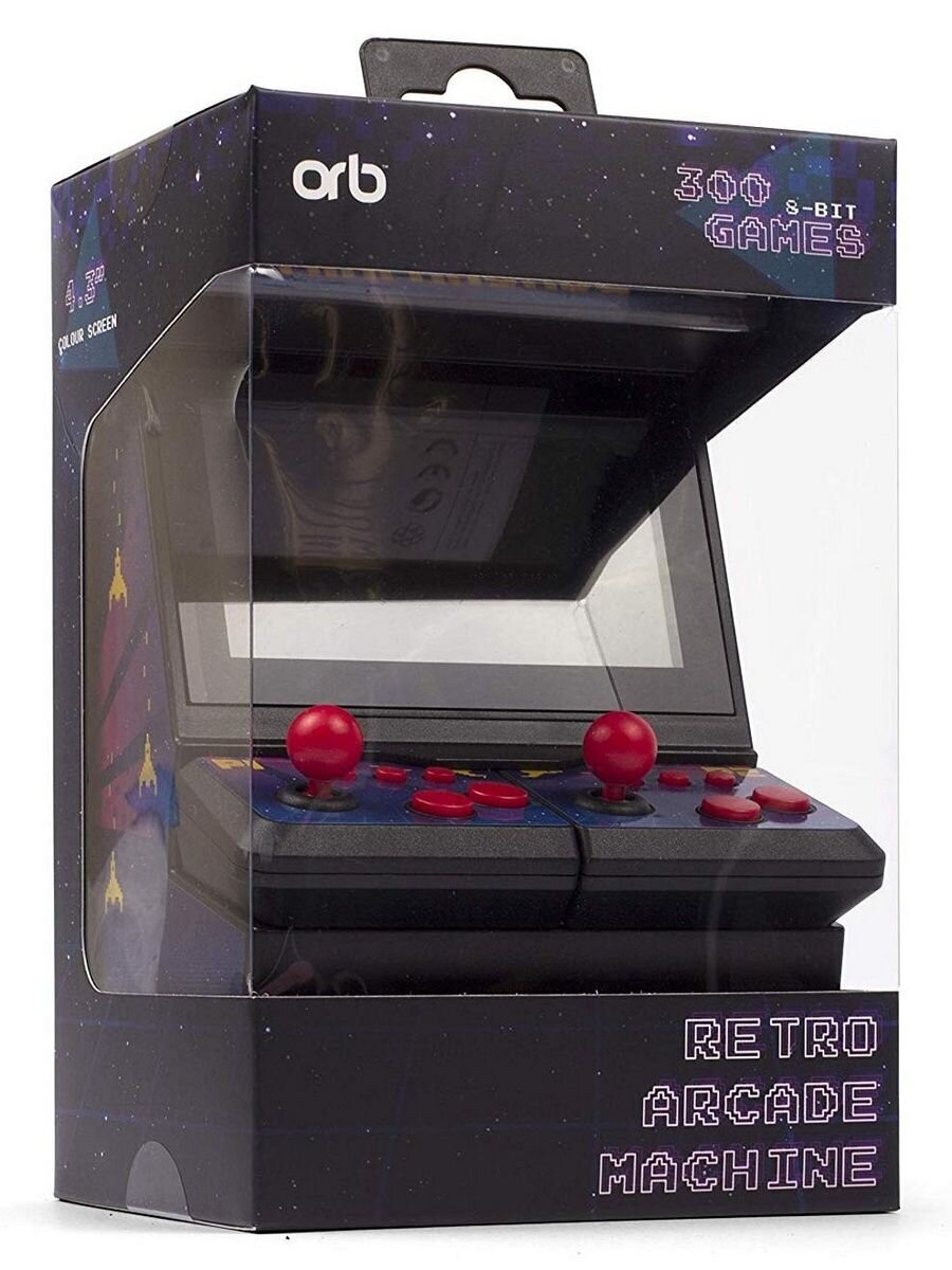 ORB Retro 2 žaidėjams Arcade mašina incl. 300 žaidimų