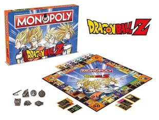 Настольная игра Hasbro Monopoly Dragon Ball Z, EN цена и информация | Настольные игры, головоломки | pigu.lt