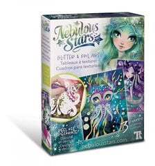 NEBULOUS STARS набор Glitter & Foil Art, 11011 цена и информация | Развивающие игрушки | pigu.lt