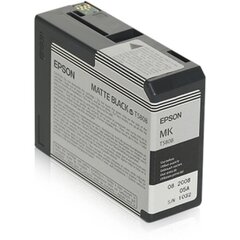 Epson ink cartridge matt black for Stylus PRO 3800, 80ml цена и информация | Картриджи для лазерных принтеров | pigu.lt