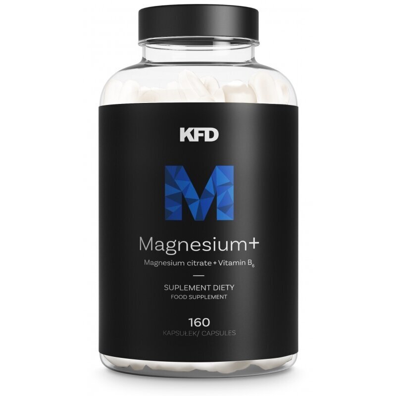 Maisto papildas KFD Magnesium+, 160 kaps. kaina ir informacija | Vitaminai | pigu.lt