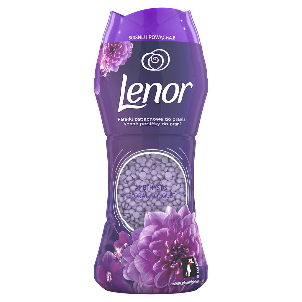 Kvapiosios granulės Lenor Amethyst & Floral Bouquet, 210g kaina ir informacija | Skalbimo priemonės | pigu.lt