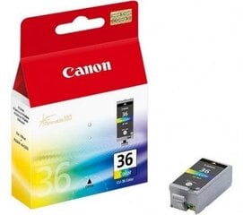 Картридж Canon CLI-36/1511B001, цветной цена и информация | Картриджи для струйных принтеров | pigu.lt