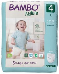 Sauskelnės-kelnaitės BAMBO NATURE 4 (7-14 kg), 20 vnt. kaina ir informacija | Bambo Vaikams ir kūdikiams | pigu.lt