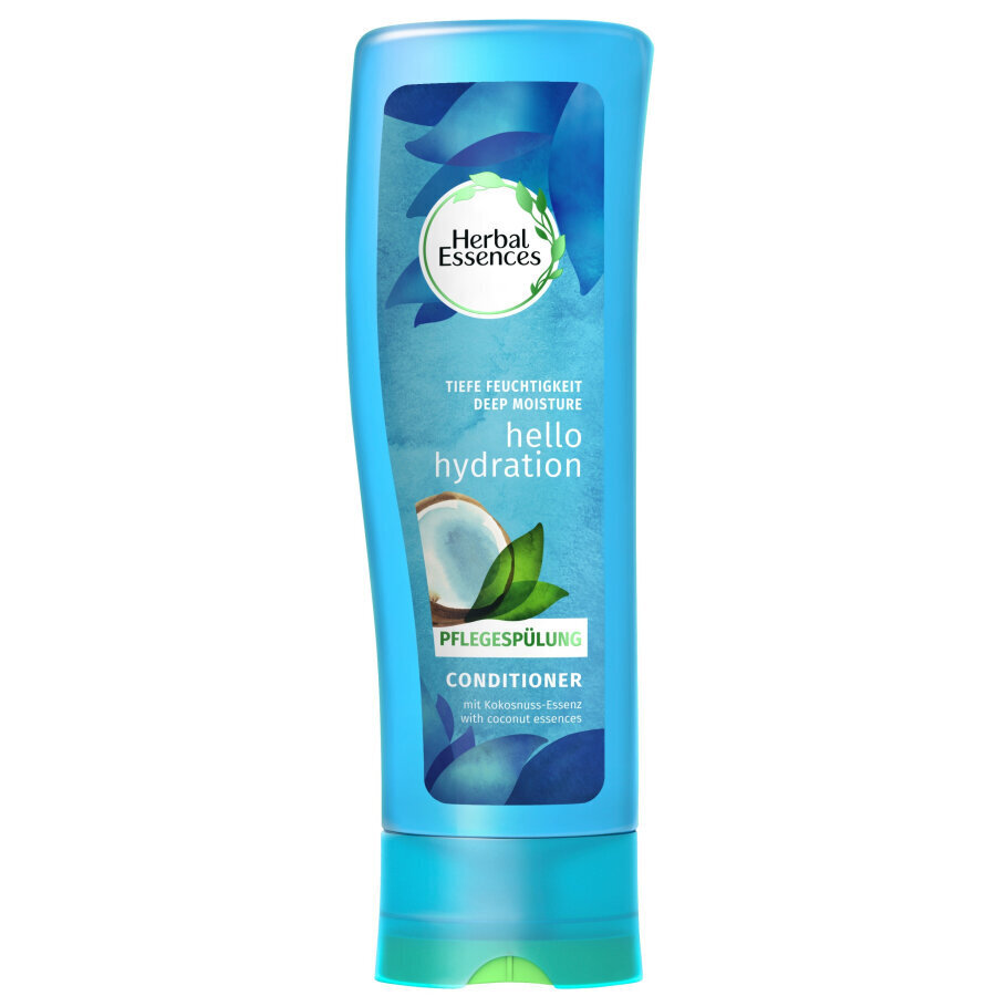 Giliai drėkinantis plaukų kondicionierius Herbal Essences Hello Hydration 200 ml цена и информация | Balzamai, kondicionieriai | pigu.lt