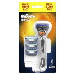 Skustuvas su keičiamomis galvutėmis Gillette Fusion 5 Proglide 5 vnt kaina ir informacija | Skutimosi priemonės ir kosmetika | pigu.lt