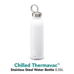 Бутылка-термос Chilled Thermavac 0,55 л, нержавеющая сталь, красная цена и информация | Термосы, термокружки | pigu.lt