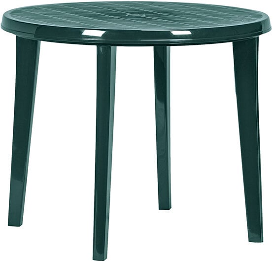 Lauko stalas Lisa, tamsiai žalias цена и информация | Lauko stalai, staliukai | pigu.lt
