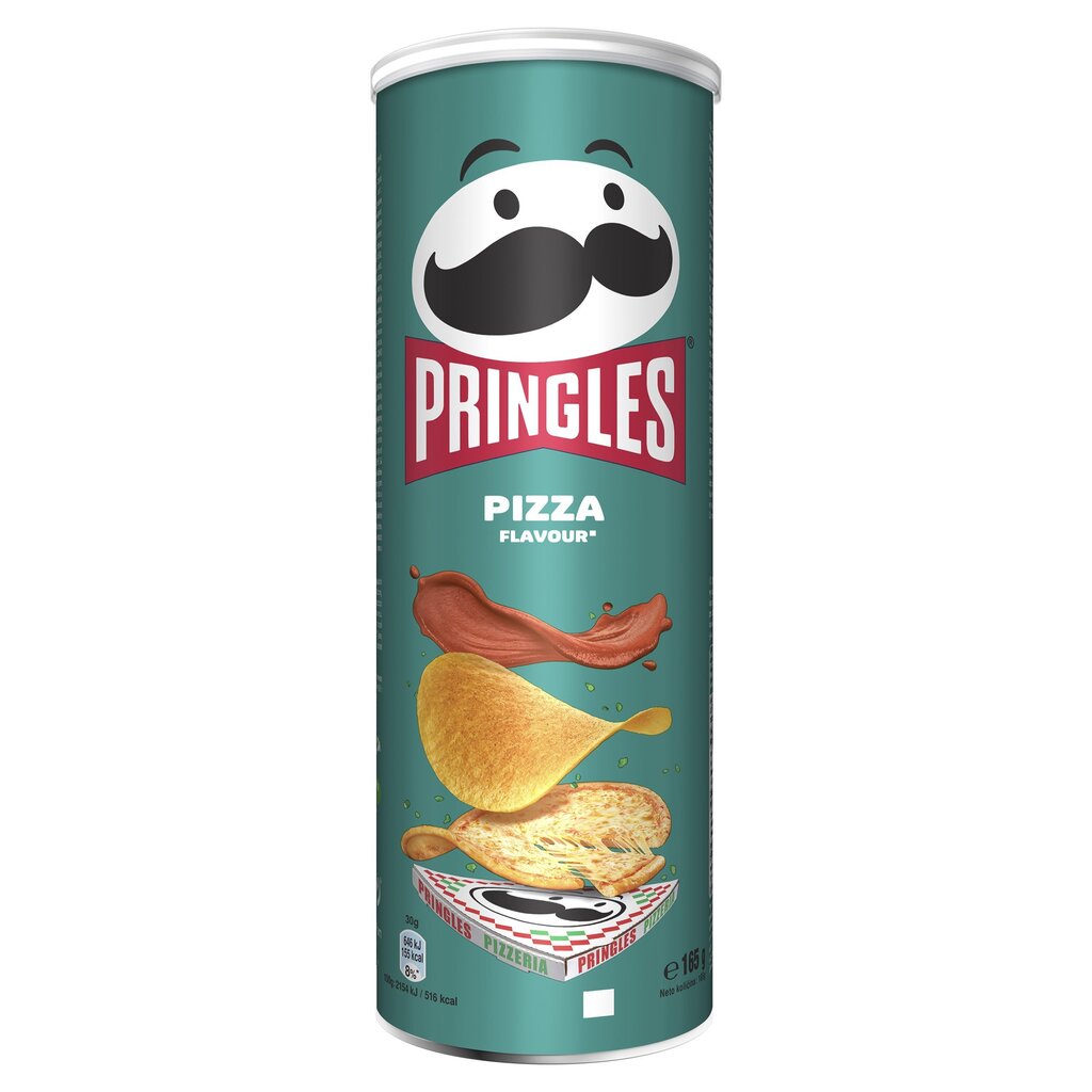 Užkandis PRINGLES Pizza, 165 g kaina ir informacija | Užkandžiai, traškučiai | pigu.lt