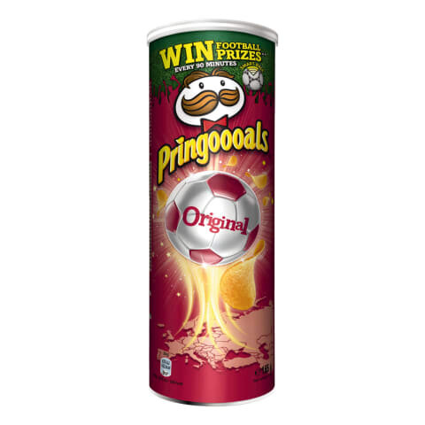 Užkandis PRINGLES Original SOCKER, 165 g kaina ir informacija | Užkandžiai, traškučiai | pigu.lt