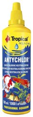 TROPICAL Антихлор - средство для очистки воды - 100 мл цена и информация | Аквариумы и оборудование | pigu.lt