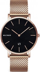 Женские часы Millner Mayfair Rose Black 39 мм цена и информация | Женские часы | pigu.lt