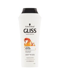 Шампунь для сухих и поврежденных волос Schwarzkopf Gliss Kur Total Repair, 250 мл цена и информация | Шампуни | pigu.lt