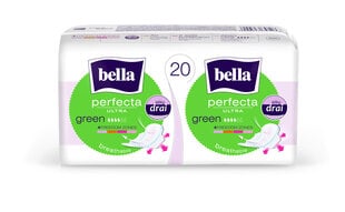 BELLA PERFECTA higieniniai paketai Green New 20 vnt kaina ir informacija | Tamponai, higieniniai paketai, įklotai | pigu.lt