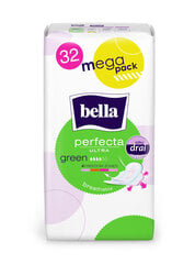 Higieniniai paketai Bella Perfecta Ultra Green, 32 vnt. kaina ir informacija | Tamponai, higieniniai paketai, įklotai | pigu.lt