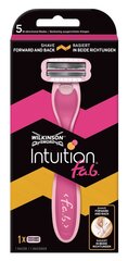 :Женская бритва Wilkinson Intuition Fab 1 шт. цена и информация | Косметика и средства для бритья | pigu.lt