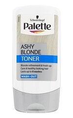 Plaukų dažai Schwarzkopf Palette Deluxe Toner, 150 ml, Ashy Blonde kaina ir informacija | Plaukų dažai | pigu.lt