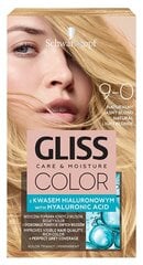 Краска для волос Schwarzkopf Gliss Col. 9-0 Natural Light Blond цена и информация | Краска для волос | pigu.lt