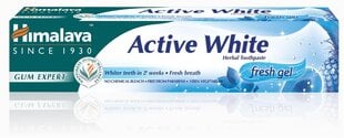 Зубная паста Himalaya Active White, 75 мл цена и информация | Зубные щетки, пасты | pigu.lt