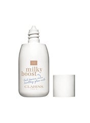 Makiažo pagrindas Clarins Milky Boost, 50 ml, 01 Milky Cream kaina ir informacija | Makiažo pagrindai, pudros | pigu.lt