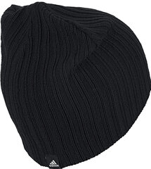 Kepurė Adidas 3S Beanie, juoda kaina ir informacija | Vyriški šalikai, kepurės, pirštinės | pigu.lt