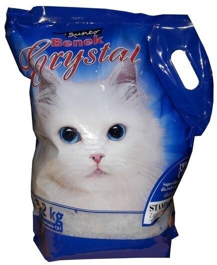 Super Benek kraikas katėms , 7,6 l / 3,2 kg kaina ir informacija | Kraikas katėms | pigu.lt