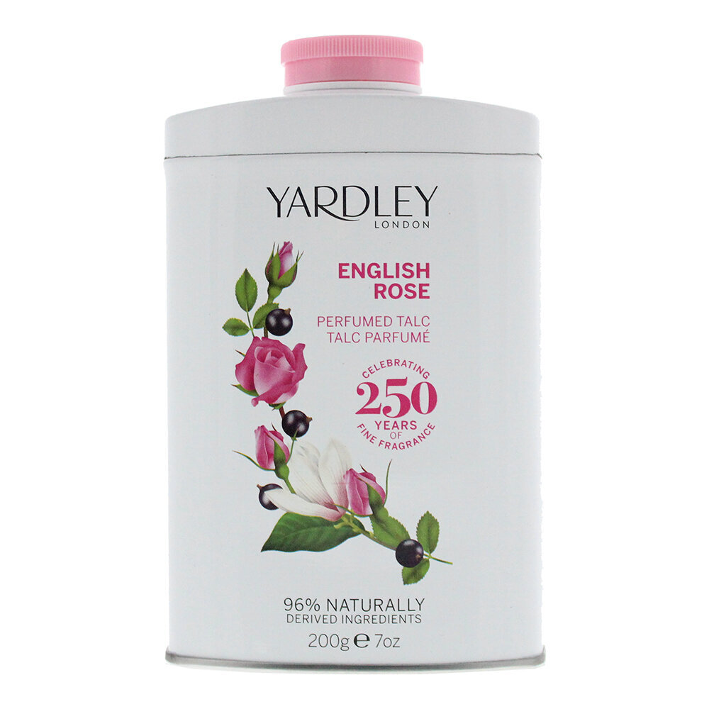 Kvapioji kūno pudra Yardley English Rose 200 ml kaina ir informacija | Kūno kremai, losjonai | pigu.lt