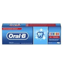 Детская зубная паста ORAL B Junior 6+ 75 мл цена и информация | Косметика для мам и детей | pigu.lt