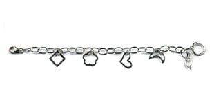 Серебряная цепочка на руку цена и информация | Женские браслеты | pigu.lt