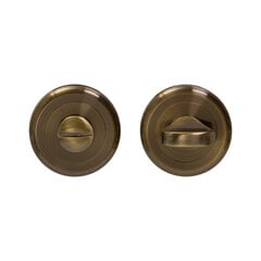 Apyrakte durų MP, MUZ-20-WC, visos spynos, AB(senas aukso) kaina ir informacija | Durų rankenos | pigu.lt