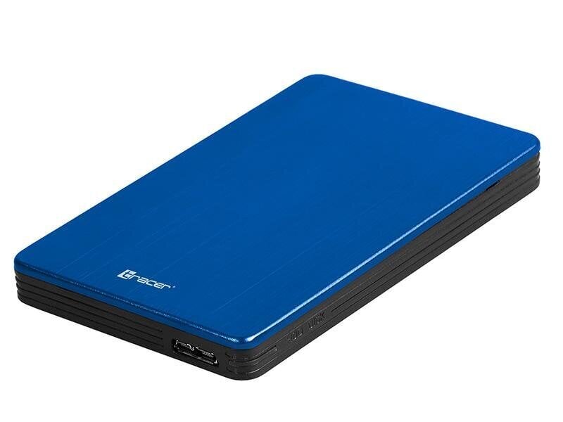 Tracer USB 3.0 HDD 2.5 SATA, mėlynas kaina ir informacija | Išoriniai kietieji diskai (SSD, HDD) | pigu.lt