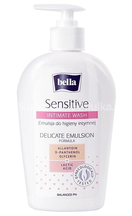 Emulsija Bella Sensitive intymiai higienai, 300 ml цена и информация | Intymios higienos prausikliai | pigu.lt