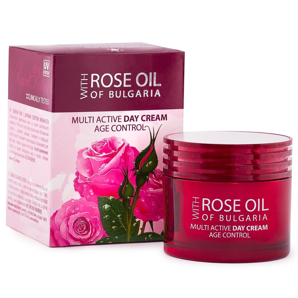 Drėkinantis Dieninis kremas veidui su rožių aliejumi Biofresh Rose of Bulgaria Regina Roses 50 ml kaina ir informacija | Veido kremai | pigu.lt