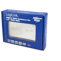 LogiLink UA0041A Enclosure 2.5 Inch S-ATA HDD USB 2.0 цена и информация | Logilink Компьютерная техника | pigu.lt