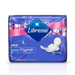 Paketai Libresse Maxi Night 10 vnt. kaina ir informacija | Tamponai, higieniniai paketai, įklotai | pigu.lt