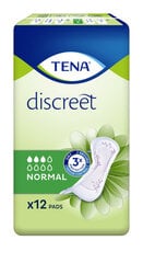 Paketai Tena Discreet Normal 12 vnt. kaina ir informacija | Tamponai, higieniniai paketai, įklotai | pigu.lt