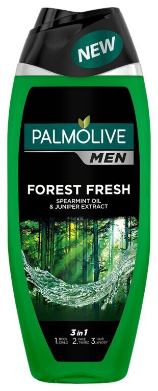 Dušo želė Palmolive Forest Fresh vyrams, 500 ml kaina ir informacija | Dušo želė, aliejai | pigu.lt