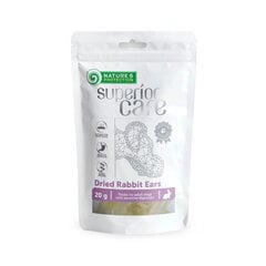 Nature's Protection skanėstas šunims džiovintos triušių ausys Superior Care, 20 g kaina ir informacija | Nature's Protection Gyvūnų prekės | pigu.lt