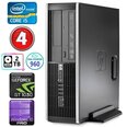 HP 8100 Elite SFF i5-750 4GB 960SSD+2TB GT1030 2GB DVD WIN10Pro