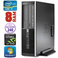 HP 8100 Elite SFF i5-750 8 ГБ 240SSD GT1030 2 ГБ DVD WIN7Pro