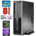 HP 8100 Elite SFF i5-750 8GB 240SSD+1TB GT1030 2GB DVD WIN10Pro