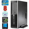 HP 8100 Elite SFF i5-750 8GB 960SSD GT1030 2GB DVD WIN10 [refurbished]