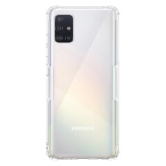 Nillkin Nature TPU Case Gel Ultra Slim Cover for Samsung Galaxy A51 transparent kaina ir informacija | Telefono dėklai | pigu.lt