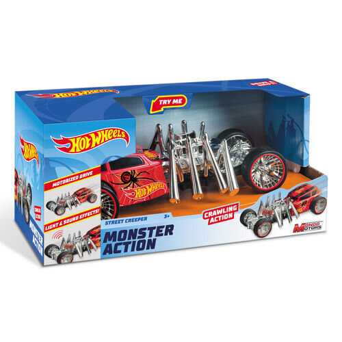 Automobilis Hot Wheels Monster Action Street Creeper, 51203 kaina ir informacija | Žaislai berniukams | pigu.lt